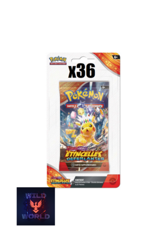 Pokemon - Case Booster sous Blister x36 - EV8 Etincelles déferlantes - FR